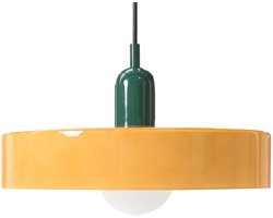 BELIANI PAALA - Hanglamp - Oranje - Glas