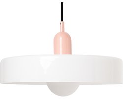 BELIANI PAALA - Hanglamp - Wit - Glas