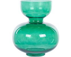 BELIANI PALAIA - Decoratieve vaas - Groen - Glas
