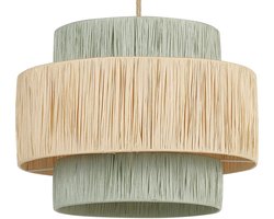 BELIANI PALBRA - Hanglamp - Lichtgroen - Papier
