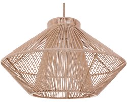 BELIANI PALMETTO - Hanglamp - Beige - Papier