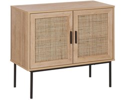 BELIANI PASCO - Sideboard - Lichte houtkleur - Vezelplaat