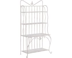 Beliani PAVONA - Tuinkast - Beige - IJzer