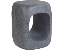 BELIANI PELMO - Bijzettafel - Grijs - Lichtbeton