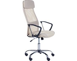 BELIANI PIONEER - Bureaustoel - Beige - Polyester