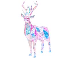 BELIANI POLARIS - LED decoratie - Meerkleurig - Synthetisch materiaal