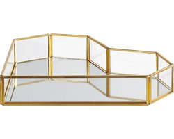 Beliani PONTIVY - Dienblad - Transparant - Glas