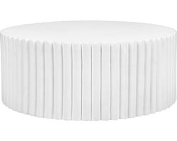 BELIANI POZZA - Salontafel - Wit - Lichtbeton