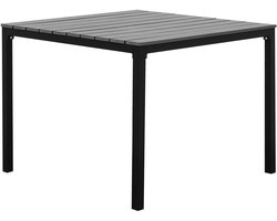 BELIANI PRATO - Tuintafel - Grijs - 95 x 95 cm - Kunsthout