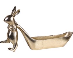 Beliani PROGO - Decoratieve schaal - Goud - Aluminium