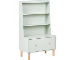 BELIANI QUILPIE - Boekenkast 3-laags - Lichtgroen - MDF