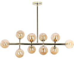BELIANI RAMIS - Hanglamp - Goud - Staal