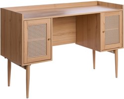 BELIANI RATANA - Bureau - Lichtbruin - MDF