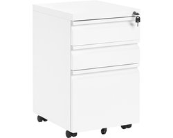 BELIANI RECAMI - Opbergkast - Wit - Staal