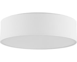 BELIANI RENA - Plafondlamp - Wit - Polykatoen
