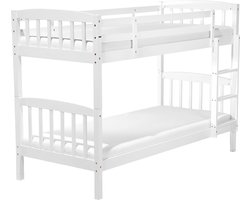 Beliani Revin - Stapelbed - Wit - Hout
