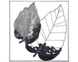 BELIANI RHENIUM - Wanddecoratie - Multicolor - Metaal