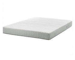 BELIANI ROOMY - Pocketveringmatras medium - Wit - 140 x 200 cm - Pocketveren
