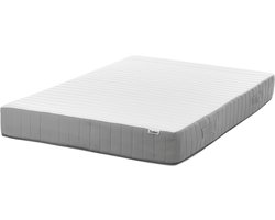 BELIANI ROOMY - Pocketveringmatras - Wit - 120 x 200 cm - Pocketveren