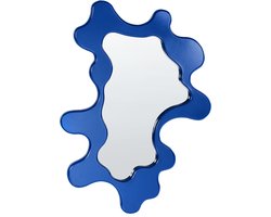 BELIANI ROSCOFF - Wandspiegel - Blauw - MDF