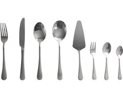 BELIANI ROTINI - Bestekset 70-delig - Zilver - Roestvrijstaal