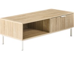 BELIANI ROYALLA - Salontafel - Lichtbruin - MDF