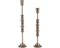 BELIANI SALAMINA - Kandelaar - Goud - Metaal