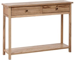 BELIANI SALTON - Consoletafel - Lichte houtkleur - Sassafras