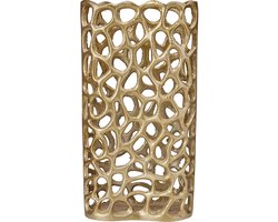 BELIANI SANCHI - Decoratieve vaas - Goud - Aluminium