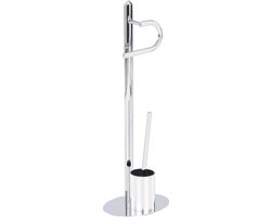 Beliani SARTO - Badkamer accessoires - Zilver - Staal