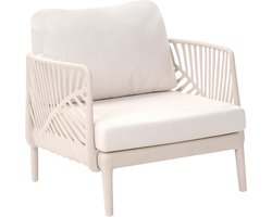 BELIANI SATURNIA - Tuinstoel - Lichtbeige - Kunststof