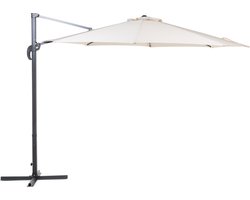 Beliani SAVONA - Zweefparasol - Beige - Kunststof