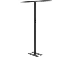 BELIANI SCULPTOR - Staande lamp - Zwart - Aluminium