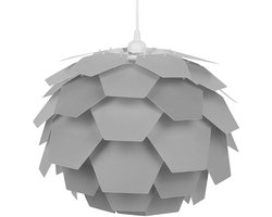 BELIANI SEGRE S - Kinderlamp - Grijs - Synthetisch materiaal