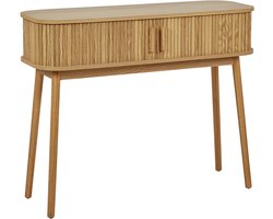 BELIANI SELAH - Sidetable - Lichthout - MDF