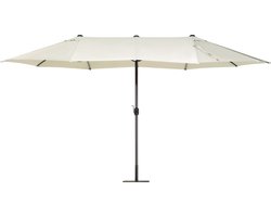 BELIANI SIBILLA - Parasol - Lichtbeige - 460 cm - Polyester