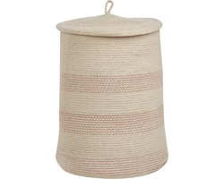 Beliani SILOPI - Mand - Beige - Katoen