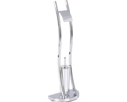 Beliani SOACHA - Badkamer accessoires - Zilver - Staal