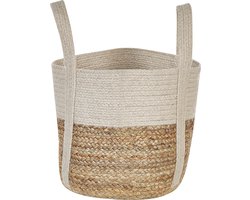 Beliani SONIPAT - Mand - Natuurlijk - Jute