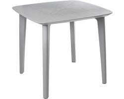 BELIANI SORICO - Tuintafel - Lichtgrijs - Synthetisch materiaal