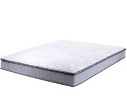 BELIANI SPLENDOUR - Pocketveringmatras - Crème - 140 x 200 cm - Polyester