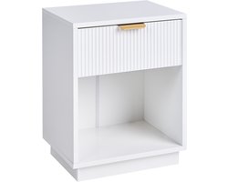 BELIANI SUMMERVILLE - Nachtkastje - Lichthout - MDF