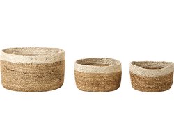 Beliani TAJORI - Mand - Natuurlijk - Jute