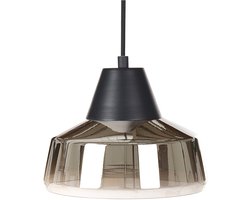 BELIANI TALPARO - Hanglamp - Zwart/Goud - Glas