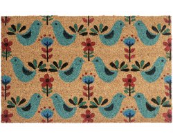 BELIANI TANANA - Deurmat - Meerkleurig - 50 x 80 cm - Kokosvezel