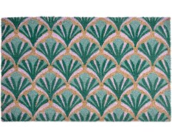BELIANI TATALIK - Deurmat - Groen - 50 x 80 cm - Kokosvezel