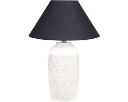 BELIANI TELIRE - Tafellamp - Crème - Keramiek
