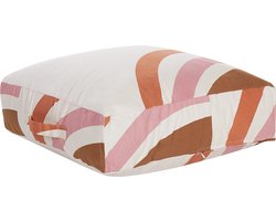 BELIANI TEMARA - Vloerkussen - Multicolor - 50 x cm - Katoen