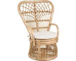 BELIANI TEMENI - Kinderstoel - Natuurlijk - Rotan