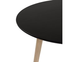 Beliani TENNESSEE - Salontafel - Zwart - MDF
